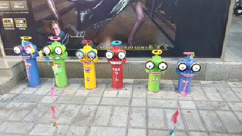 景德镇商业区彩绘