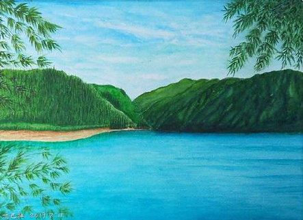 景德镇在墙绘中，如何绘画绿水青山？